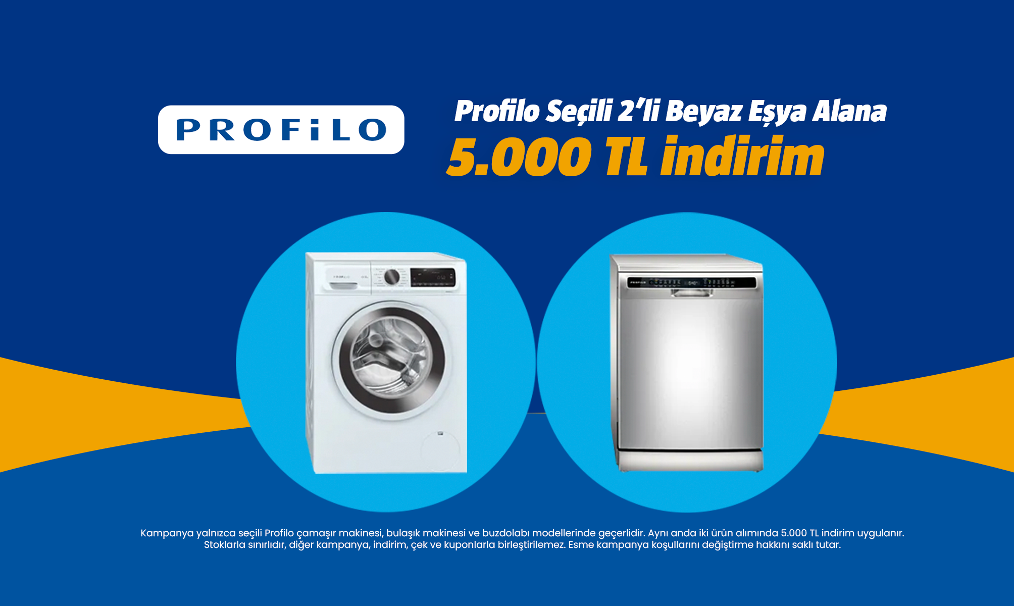 Profilo 5.000 TL indirim