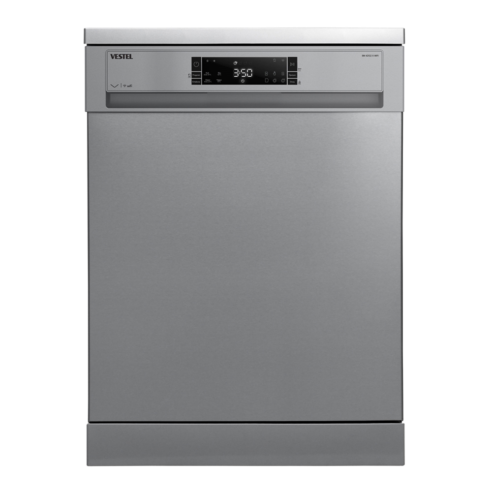 Vestel BM 42132 X Wifi 4 Program inox Bulaşık Makinesi