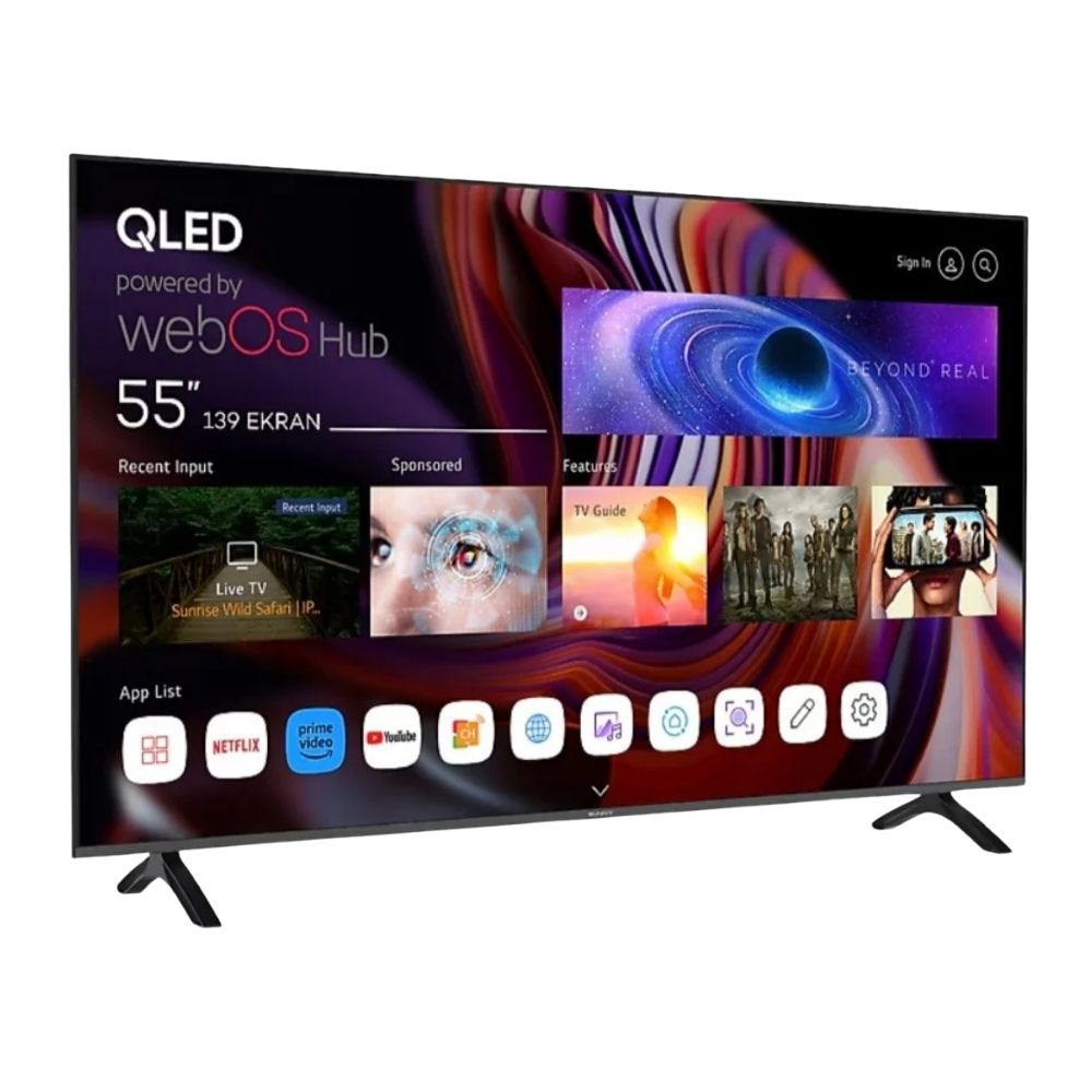Sunny  SN55QUPRL-W02M 55'' 140 Ekran Qled Webos Led Tv
