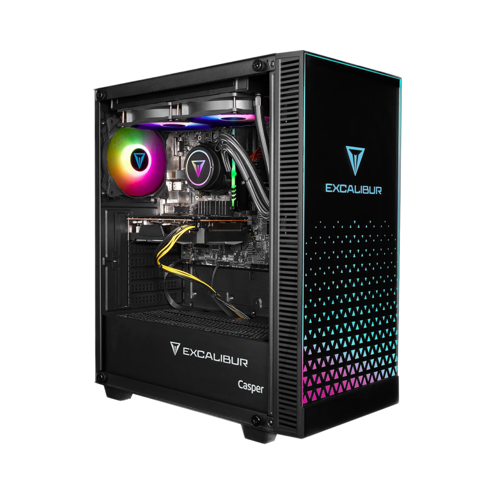 Casper Excalibur E65H.144F-BQ60X-0RD i5 14400F 16Gb/1Tb M.2 Ssd/Rtx5060 8Gb Vga/Dos Desktop