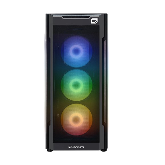 Technopc Quantum Shadow Q811256 Intel i3 8100  16Gb/256 Gb Ssd/8Gb RX580 Vga Dos Gaming Desktop