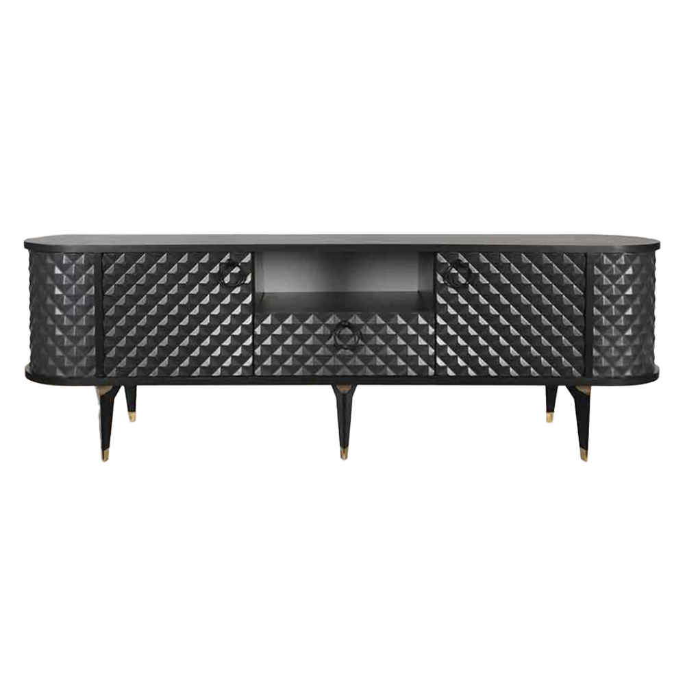 Evmodul Ek 01 Antrasit Çekmeceli Tv Sehpası