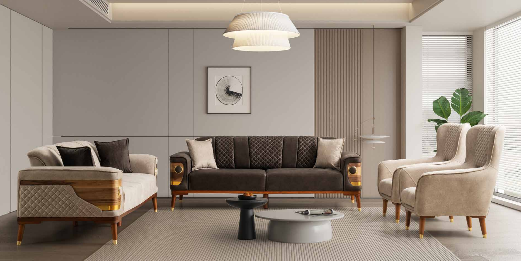 Sima Rixos  Koltuk Takımı 3+3+1+1
