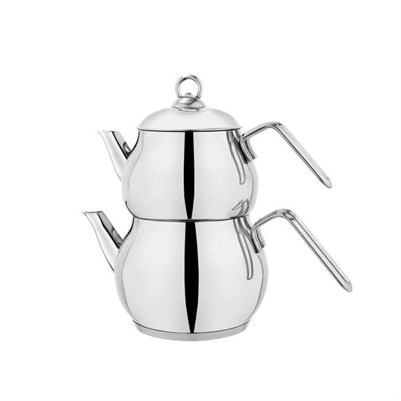 Schafer 1s5417-15001-ınx01 Opal Çelik Çaydanlık Takımı 3 Parça Inox