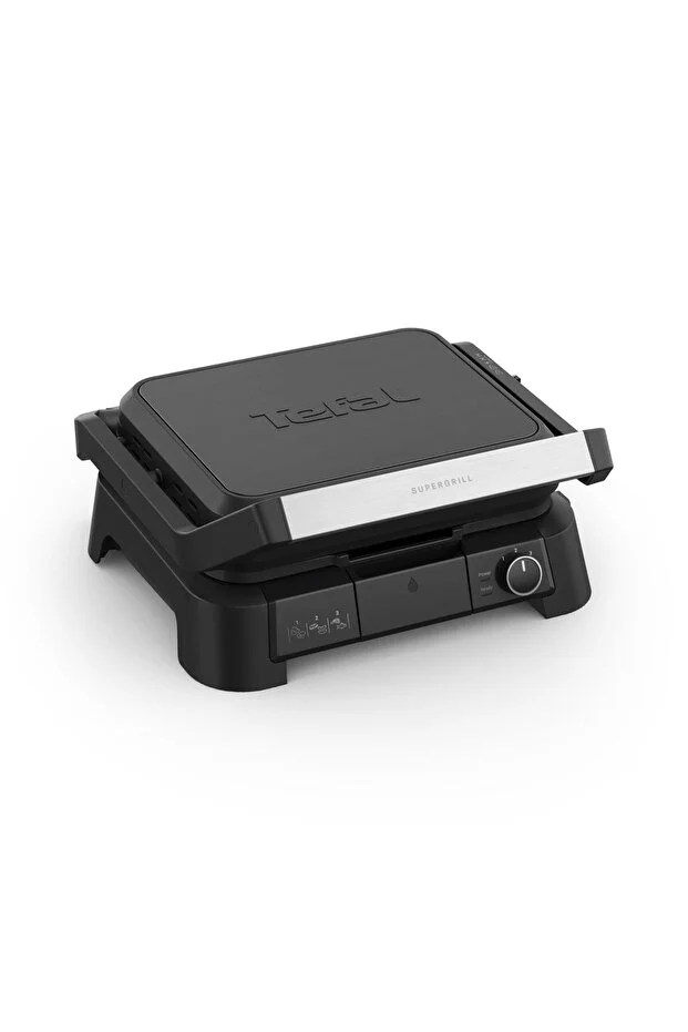 Tefal SuperGrill 3in1 Elektrikli Izgara ve Tost Makinesi Siyah