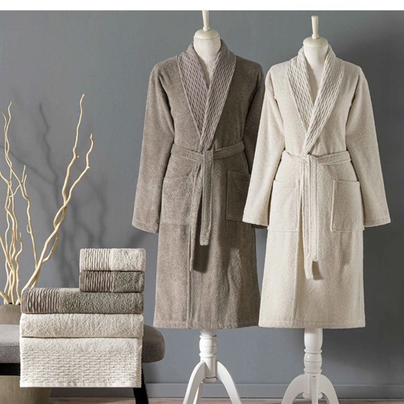 Taç Blaze Pure Cotton Aile Seti Bej-khv
