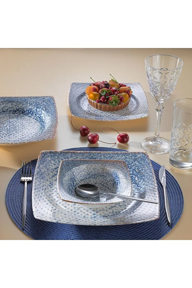Schafer Mave Yemek Takımı 24 Parça-Platin