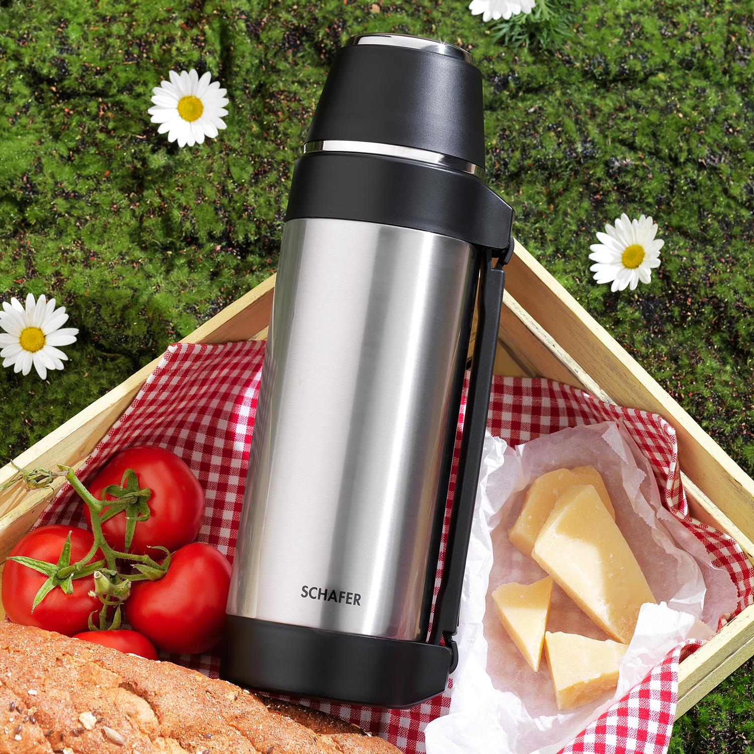 Schafer Steely Termos 1.5 L-ınox