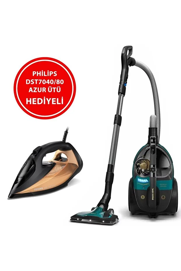 Philips Xb9185 Marathon Ultimate Toz Torbasız Elektrikli Yatay Süpürge ( Dst7040 Ütü Hediyeli )