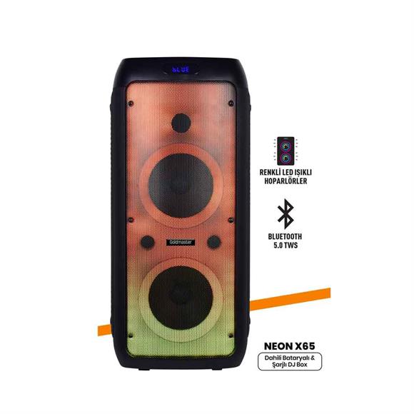 Goldmaster Neon X65 Dj Box Ses Sistemi