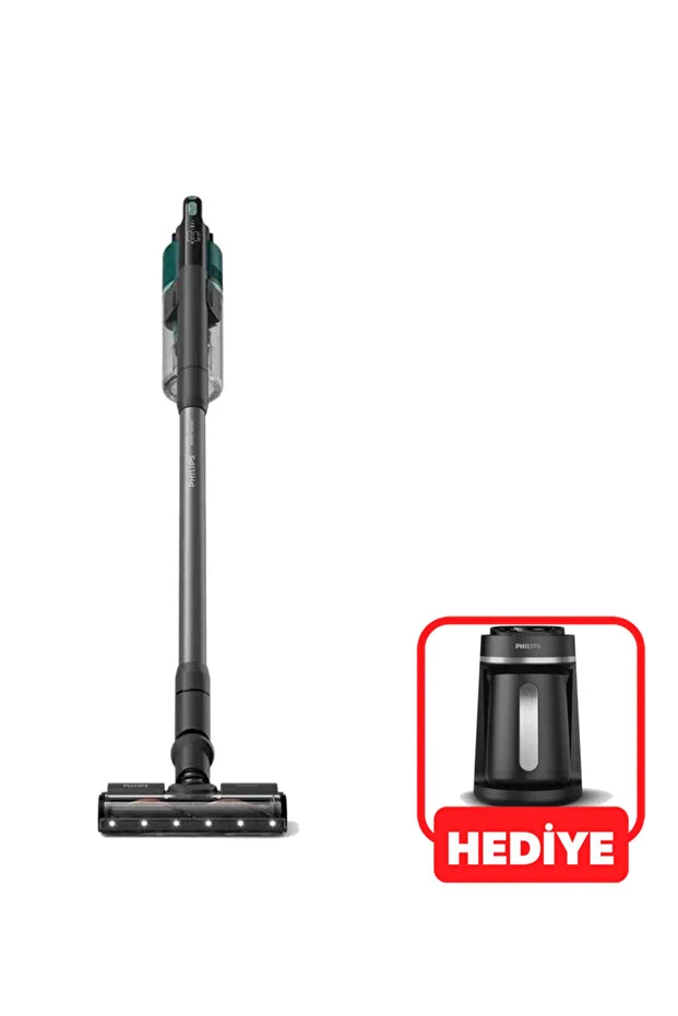 Philips Xc6557/01 Islak Kuru Şarjlı Dikey Süpürge (Hda150/60 Kahve Mak. Hediye)