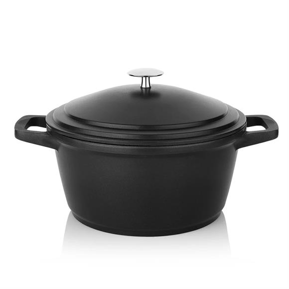 Schafer 1s5735-20001-siy03 Pro Cast Döküm Derin Tencere 28 Cm Siyah