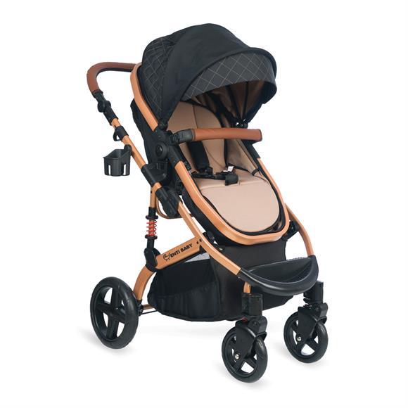 Enty Baby İnsignia Travel  Bebek Arabası Gold Siyah