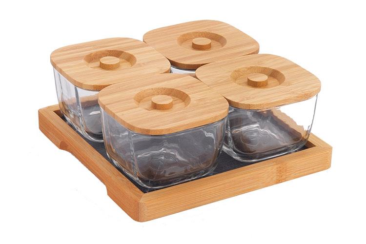 Schafer 1s7617-02003-bam02 Vera Cam Bambu Kahvaltılık Setı 9 Parça
