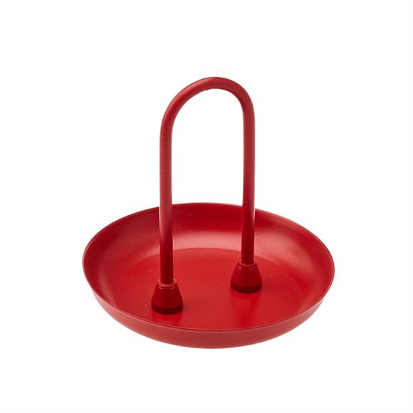 Emsan Verda Kırmızı Küçük Metal Sunumluk 12 Cm