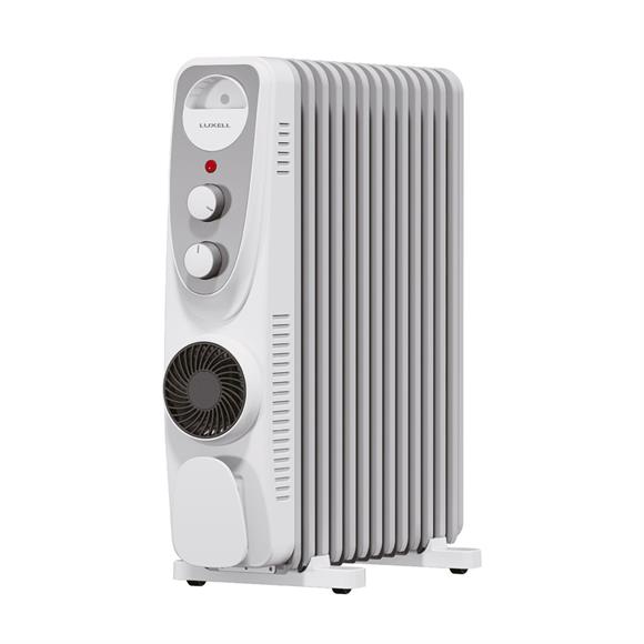 Luxell LUX13-FP-WG 13 Dilim Turbo Fanlı Yağlı Radyatör Beyaz