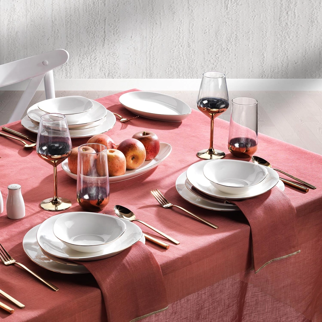 Schafer 1s1226-01001-alt01 Dina Altın 56 Prç Yemek Takımı