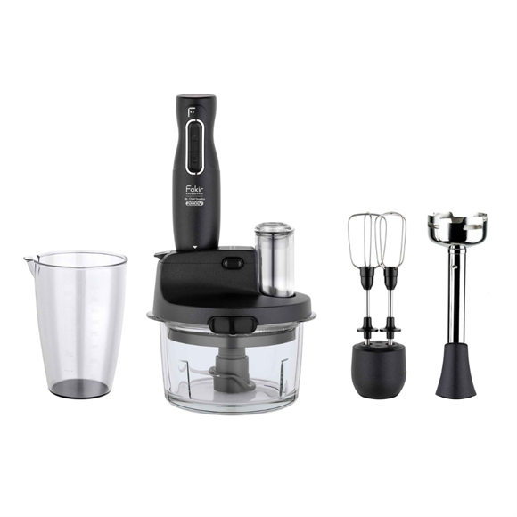 Fakir Mr Chef Quadro 2000W Cam Hazne Blender Seti Antrasit