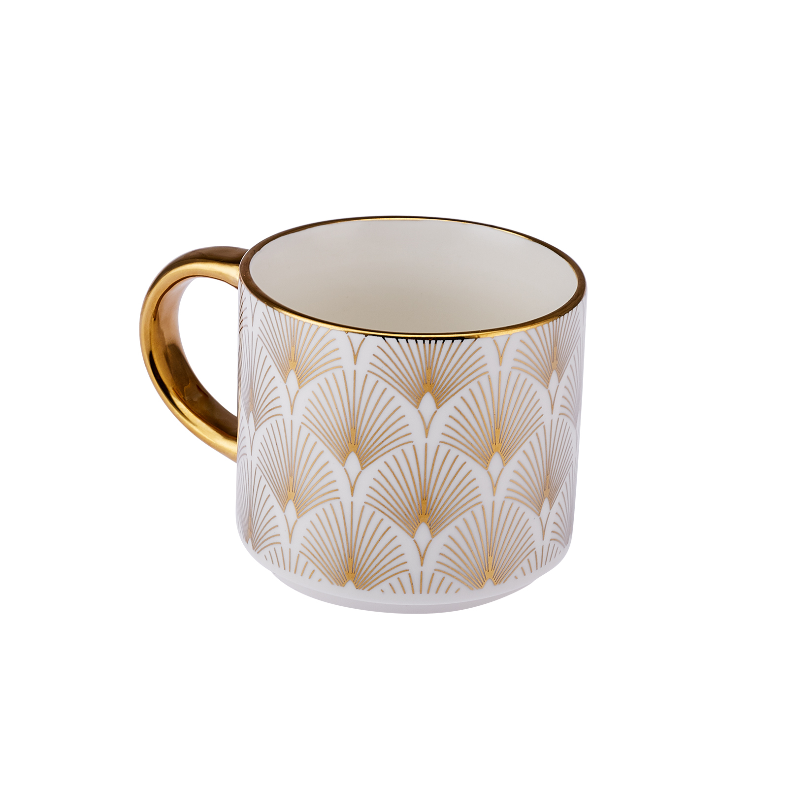 Emsan Elegant Artdeco New Bone Kupa 435 Ml Gold