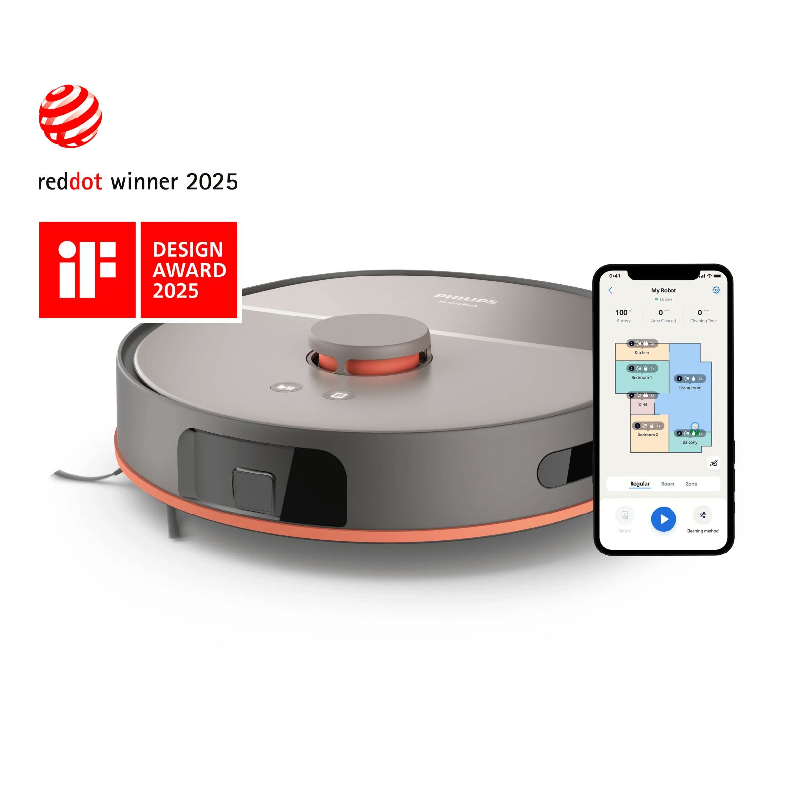 Philips XU5000/10 Robot Süpürge Siyah