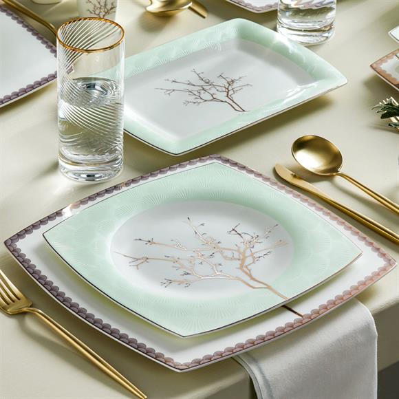 Karaca Fıne Pearl Banyan 58 Parça Yemek Takımı