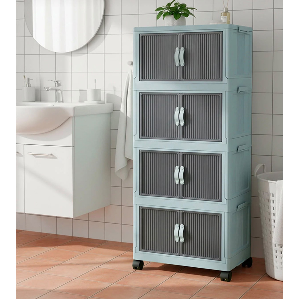 Ecem-34701 Çok Amaçlı Dolap Bebe Mavisi