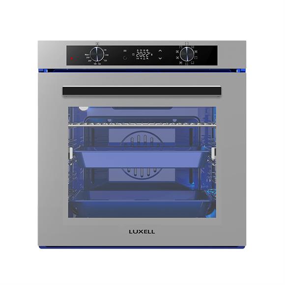 Luxell A68-sgf3 88lt 9 Fonksiyon Gri  Mavi Emaye Ankastre Fırın