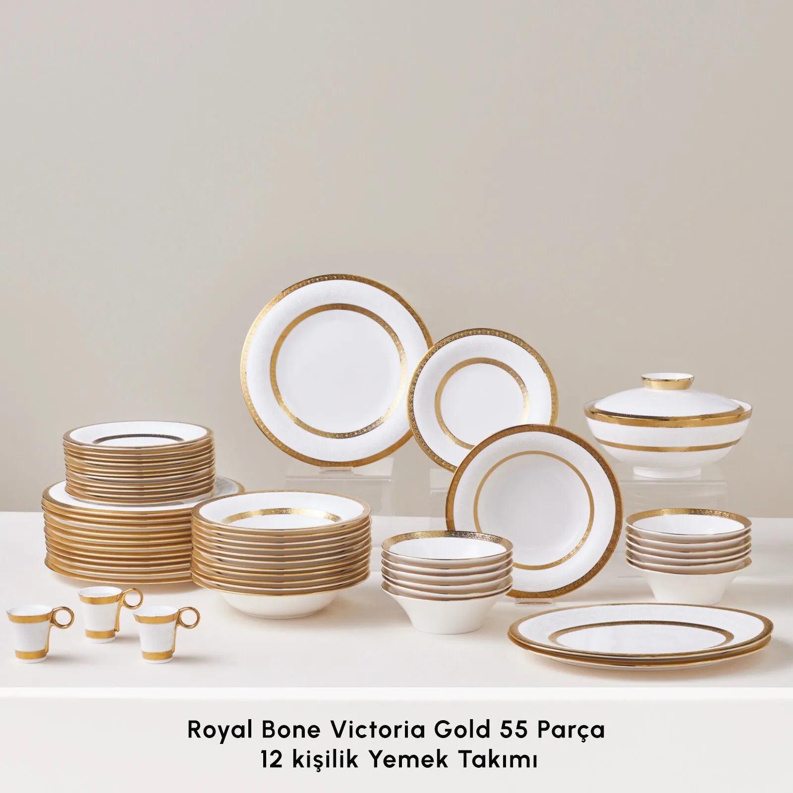 Karaca Royal Bone Vıctorıa 55 Prç Ymt