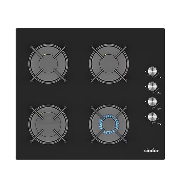 Simfer 3046 Siyah Ankastre Ocak