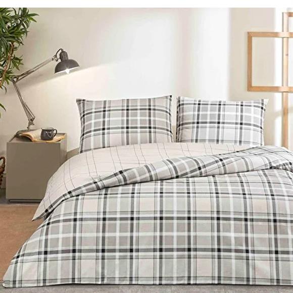 Taç Rf Caleb Nevresım Takımı Çk Grı