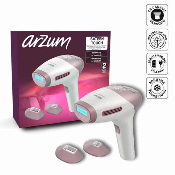 Arzum Sateen Touch Pro Ipl Epilasyon Makinesi