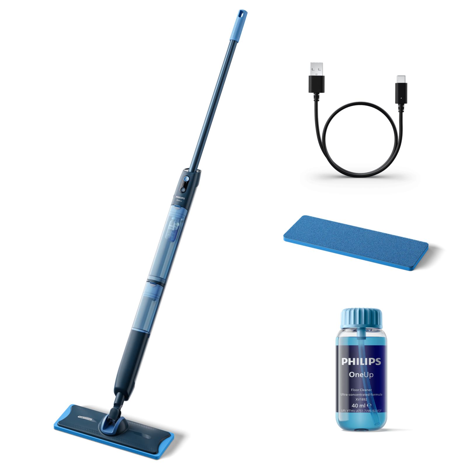 Philips Xv5113/01 OneUp 5000 Serisi Elektrikli Mop