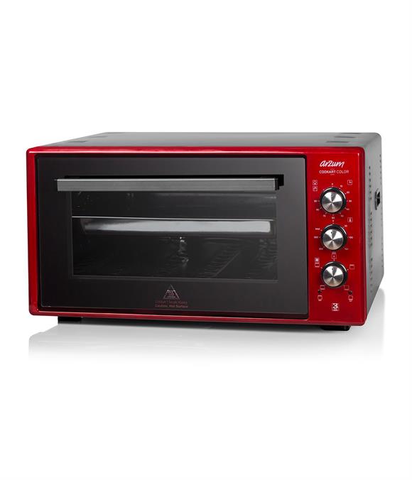 Arzum AR2034 Nar Cookkart Color 50lt Çift Camlı Mini Fırın