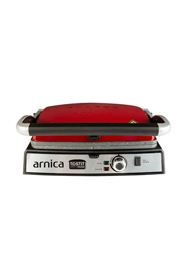 Arnıca GH26243 Tostit Maxı Kırmızı Tost Makinesi