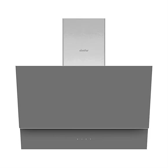 Simfer 8705 Çift Cam Gri Davlumbaz