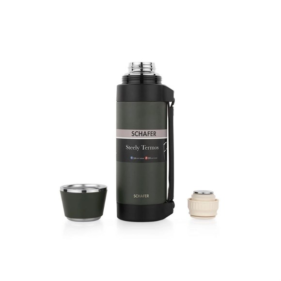 Schafer Steely Termos 1.5 L-yeşil